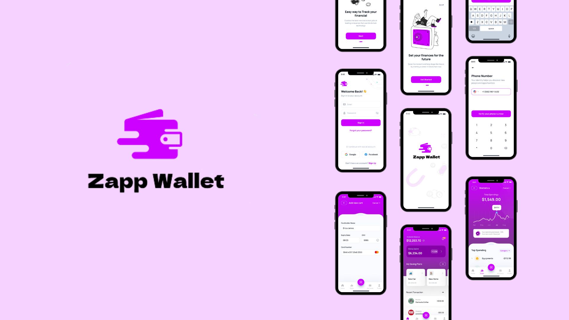Zapp Wallet mobile app hero